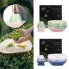 New Ceramic Matcha Bowl with Pouring Spout Reusable Matcha Whisk Holder Multicolored Japanese Tea Set Tea Lovers