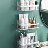 MDNG Punch-Free Bathroom Storage Shelf
