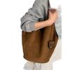Sac cabas bandoulière grande capacité style rétro pour femme, collection automne/hiver 2025
