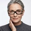 Magnification Folding Eyeglasses Rotating Design Presbyopia Glasses  Reading Use