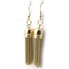 Les Trésors De Lily [N1217] - Designer Earrings 'Choreography' Gold (geometric)