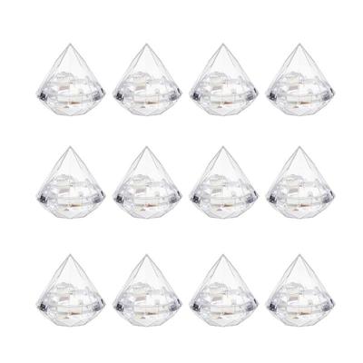 Pack of 12 Elegant Diamonds Designs Sweet Boxes with Lid for Wedding Celebration A2BB