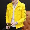 Cappotto jeans primaverile e autunnale Studenti di moda in stile coreano da uomo Giacca versatile e bella Abbigliamento da uomo Stile estivo Cowb