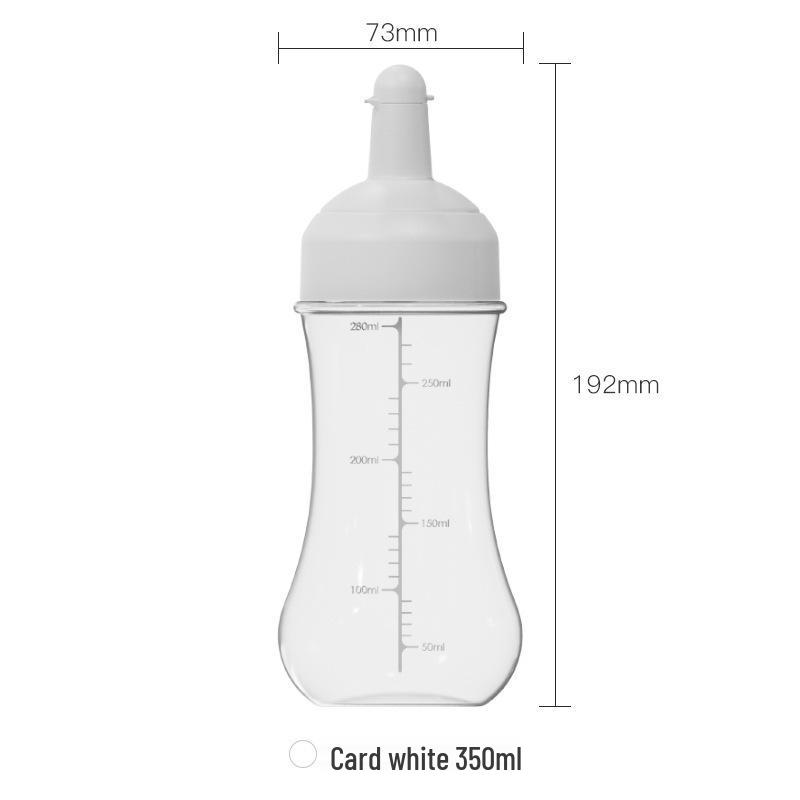 

Salad Dressing & Ketchup Squeeze Bottle with Dustproof Lid and Five-Hole Dispensing