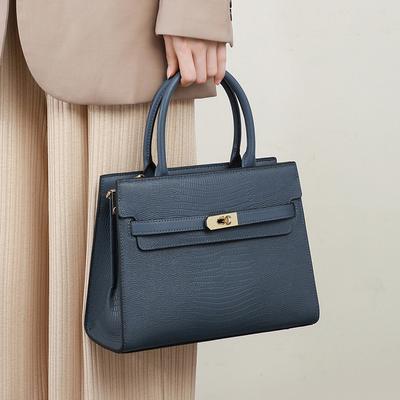 Bag Genuine Leather Women's Bag Large Capacity High-end Business Commuting Handbag Niche Bag Versatile Women's