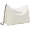 New CALVIN KLEIN Synthetic Material Shoulder Bags Small Square Bag Crossbody Bags Medium Size Women's Ivory White DH3575-115