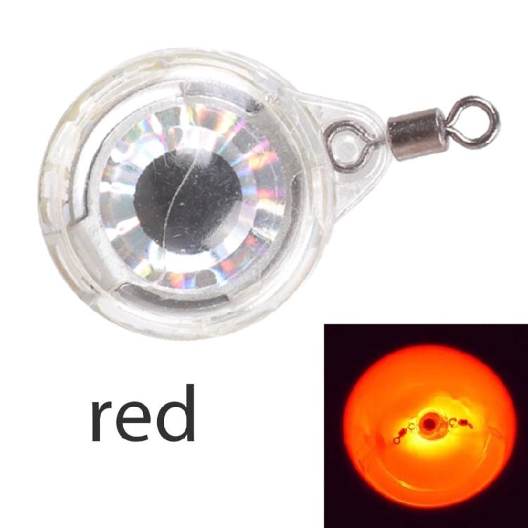 Underwater Flasher Light Fish Eye Baits Lure Lamp Attractant Lamp Portable Fishing Gear Accessory LED Fishing Lure Light