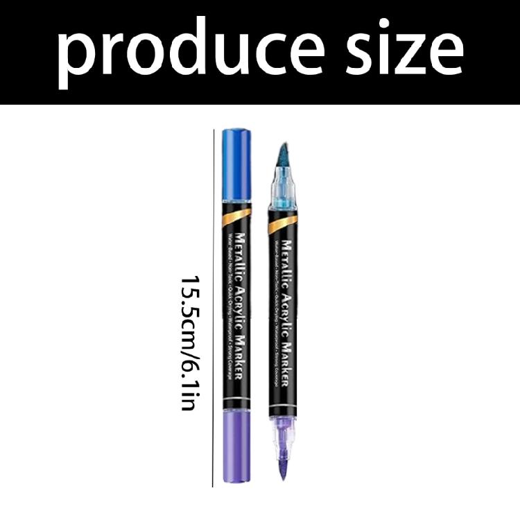 Watercolor Brush Pens Double Tip Flexible Markers Art Pens Watercolor Pen For Artistic Expression & Handcraft Projects