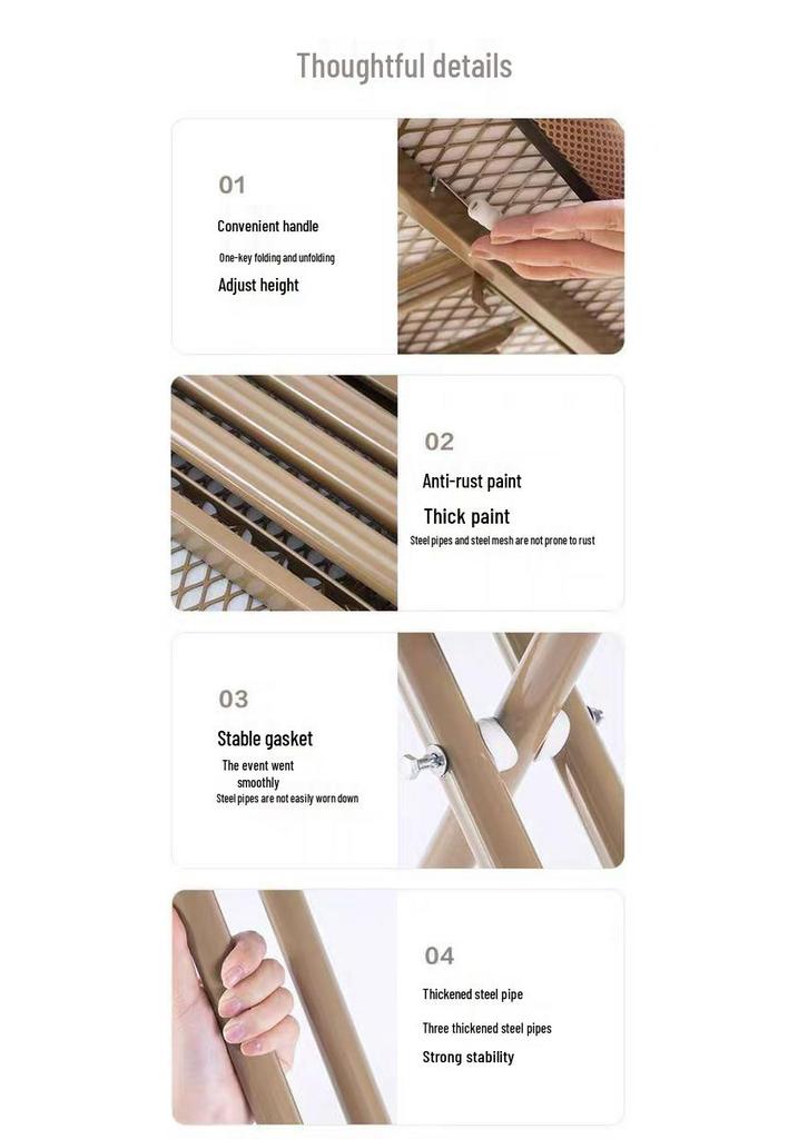 High-End Folding Telescopic Ironing Board with Clothes Hanger