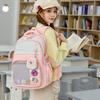Simple Schoolbag Female Middle School Students Large Capacity Junior High School Children Backpack Backpack Fashion
