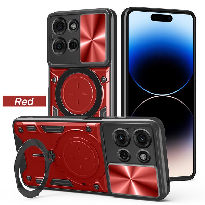 

Броня Защита Объектива Слайдер Задняя Крышка Для Motorola Moto G85 G75 G55 G35 5G Чехол Авто Магнитное Кольцо Подставка Ударопрочные Чехлы для Телефона For Moto G85 5G