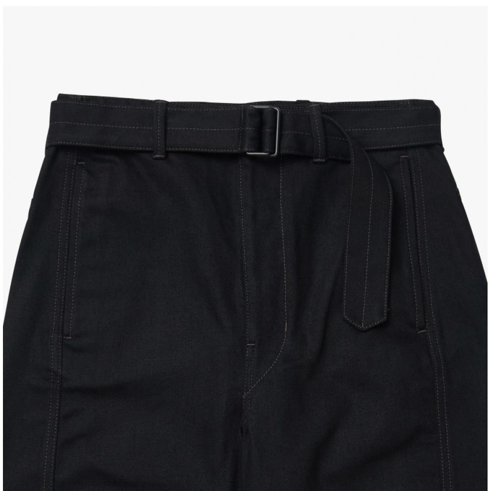 Lemaire Unisex Long Pants Twist Belted Ld1055 Bk999