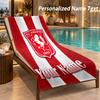 Custom Text FC Twente Print Beach Towel Large Towel For Home Bathroom Beach