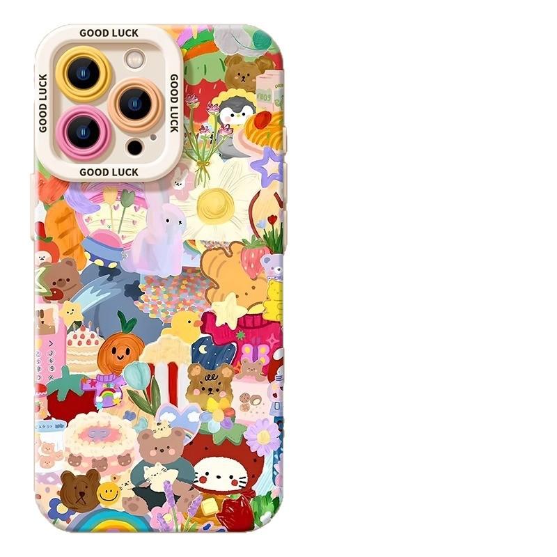 Animal Carnival Apple 17 Pro Max Phone Case 17 Pro New Model 17 Spring Air Dopamine with Lanyard 16 Sets