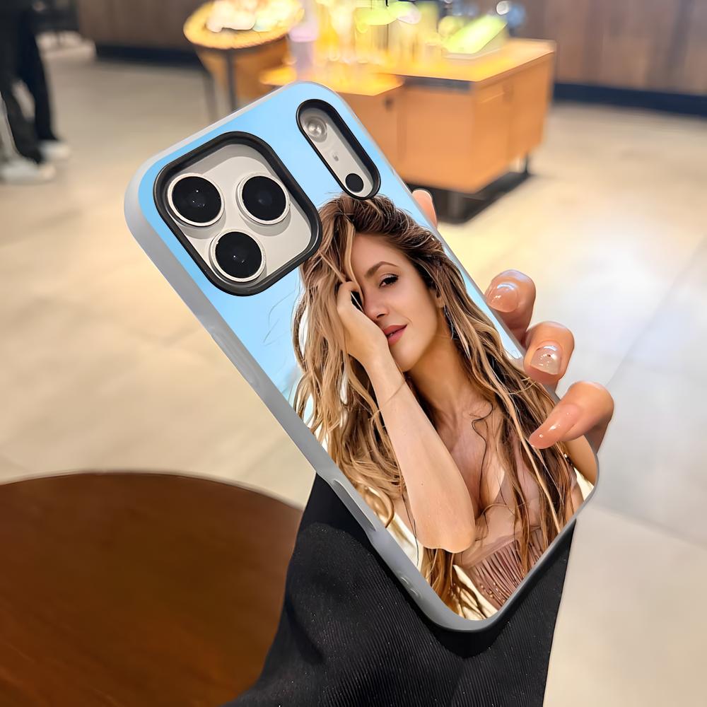 

Singer Famous S-Shakira Phone Case For IPhone 17 Air 16 E 15 14 Plus 13 12 11 Pro Max Jelly 2 In 1 Protective Case iPhone 16