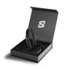 Bracelet Leather 23cm Black Bangle Arm Jewelry Chain Braided Wrap [SERASAR] Men's