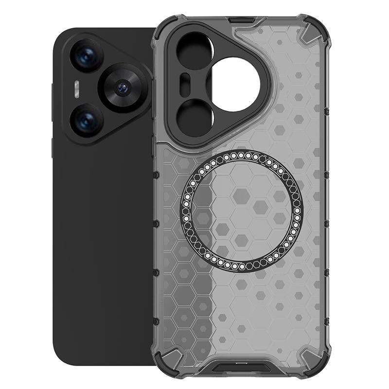 Luxury Transparent Magsafe Magnetic Wireless Charging Case for Xiaomi Mi 13T Poco F5 F6 X6 Note 13 K60 K60E K70 K70E Pro Shockproof Protection Cover