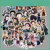 50-piece Unique Japanese Anime "demon Slayer" Graffiti Stickers For Personalizing Luggage Skateboards And Notebooks Durable Stickers