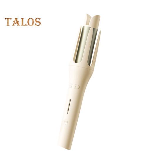 

32 мм автоматические вращающиеся щипцы для завивки волос с быстрым нагревом профессиональные портативные дорожные электрические щипцы для завивки волос с отрицательными ионами для женской укладки волос US Plug бежевый