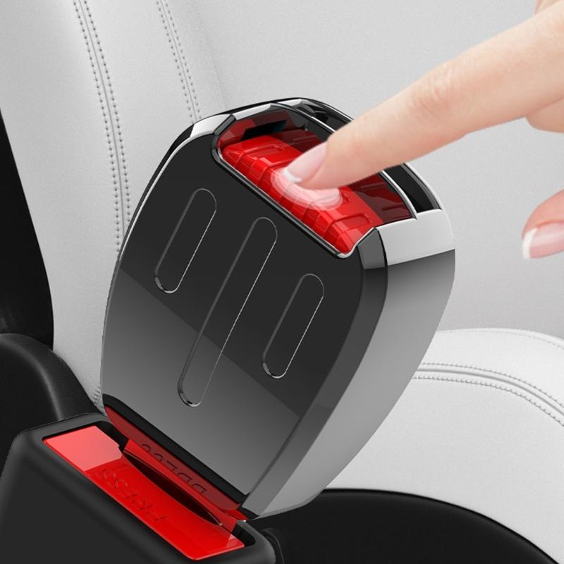 Passenger Friendly High Strength Alloy Seatbelt Extender Lengthener for Increased Mobility Long Trip and Daily Commutes