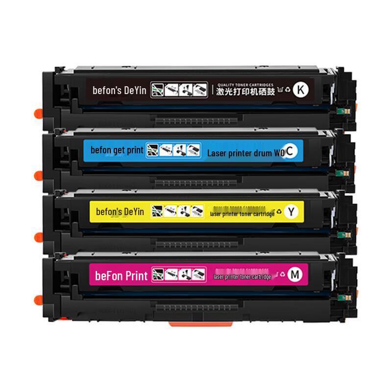 Befon 416A W2040A Compatible Toner Cartridge 4-Color Set