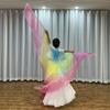 with Telescopic Sticks Belly Dance Wings Scalable Rods Dance Props Belly Dance Accessories Props
