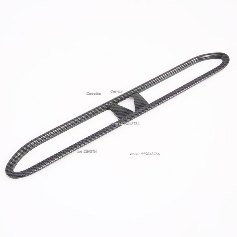 For Hyundai Sonata DN8   Carbon Fiber Center Control Car Interior Air Conditioning Vent Trim Cover Sticker Accessories