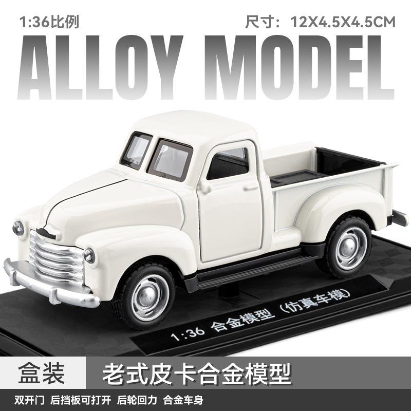 1:36 300Sl Hellcat Model Diecast Alloy Sports Car Sedan Car Old Style Pickup Truck Metal Toy Vehicle Collection Display