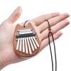 Mini Kalimba 8 Tangi Tumme Piano 1 Förpackning Totoro Stil Sött Instrument Bärbart Utsökt Presentkit för Barn