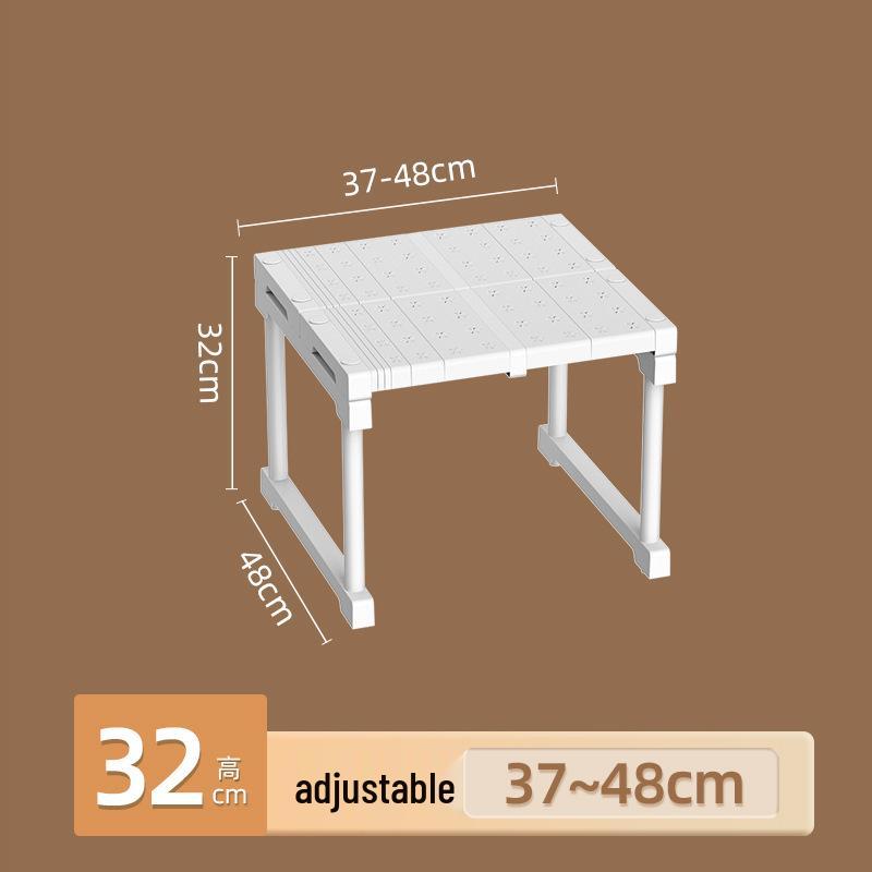 Retractable Wardrobe Partition: Layered Shelf & Shoe Cabinet Organizer
