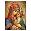 Upgrade Full Square Round Drill Diamond Painting Holy Mother Kids Diamond Mosaic Portrait Religion Art Decorative Paintings