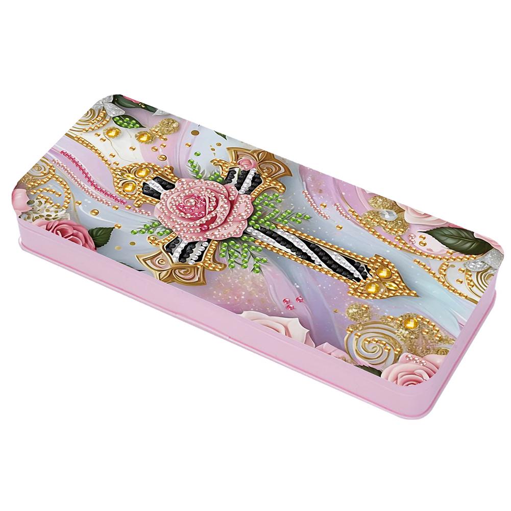 Diamond Painting Pencil Case Diamond Art Organizer Box Aesthetic Diamond Art Pen Holder Diamond Painting Stationery Case