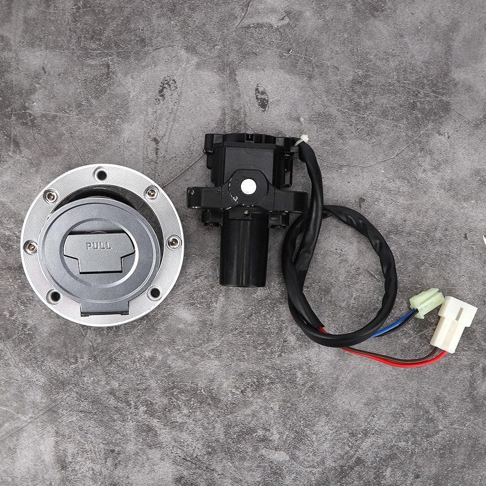 Ignition Switch Fuel Gas Cap Seat Lock Key Set Fit for Yamaha YZF R6 YZF R1 FZ6 FZ09 FZ6R