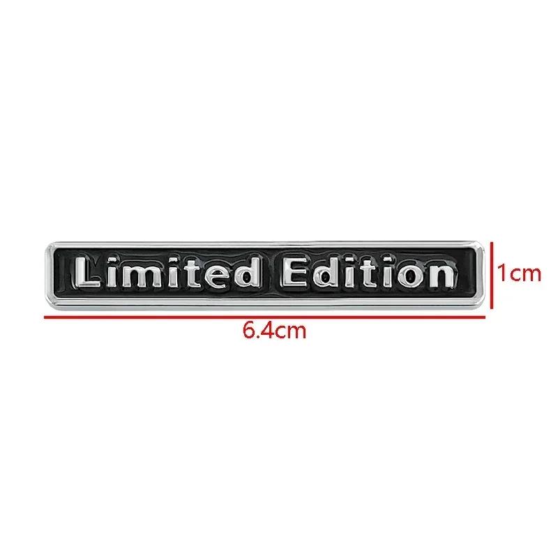 3D Metal Limited Edition Logo Car Rear Trunk Fender Emblem Badge Sticker Decal