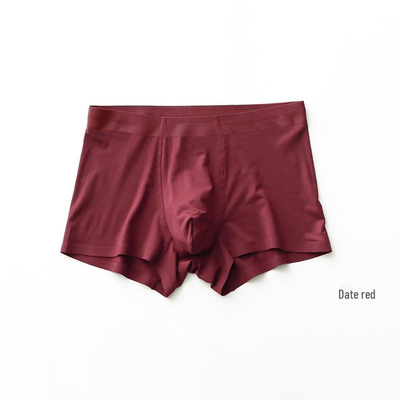 

2024 Новые мужские дышащие трусы-боксеры из японского модала на весну/лето со средней посадкой XXL (suggested 70-80 kg) малиновый