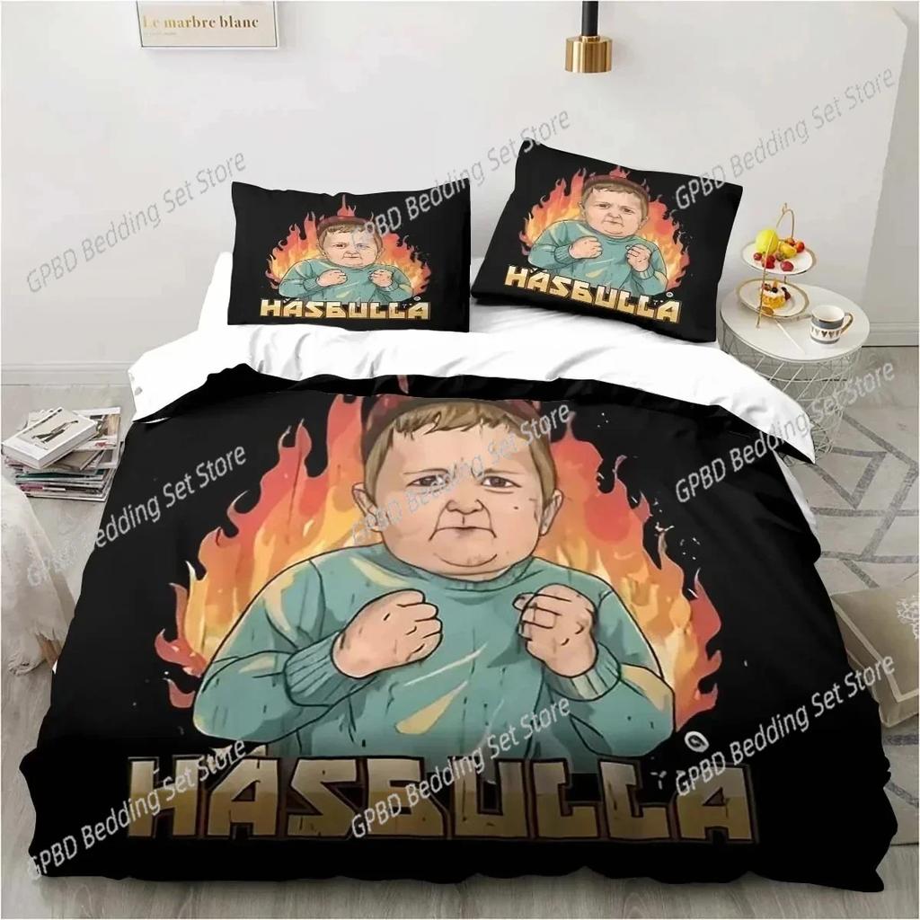 Comforter Hasbulla Magomedov Fighting Meme Bedding Set Bedroom Soft Modern S Comefortable And