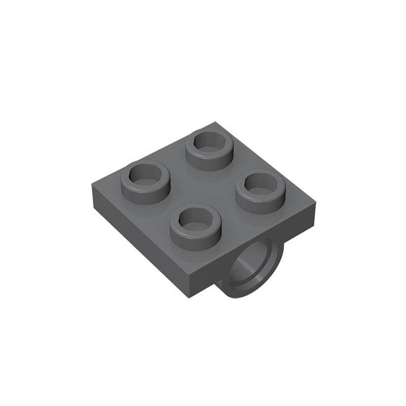 50pcs 2444 10247 Modified 2 x 2 with Pin Hole Bricks Collections Bulk Modular GBC Toys For Technical MOC DIY Buildings Blocks Gi