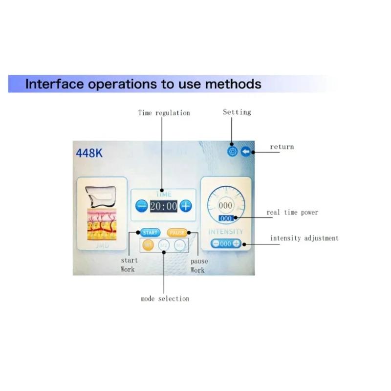448KHz Face-Specific CET & RET Thermo Therapy Machine - Skin Tightening, Lifting, Anti-Wrinkle & Fat Burning (Weight Loss) Beauty Equipment