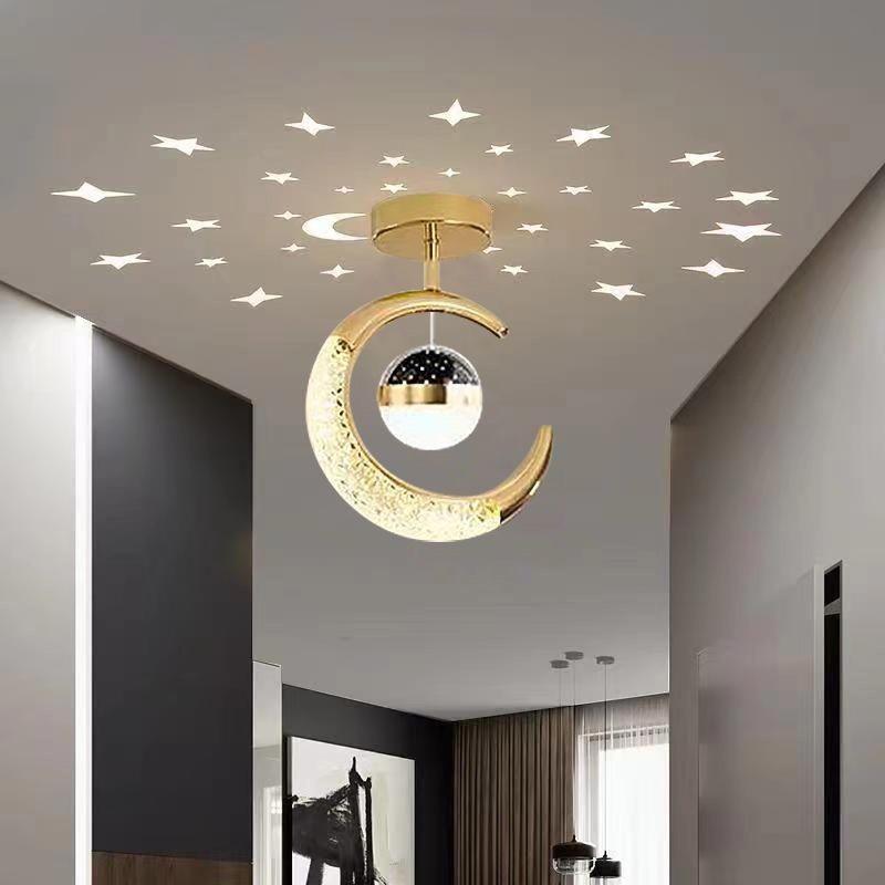 Home Decor Hallway Aisle Ceiling Light Entryway led Ceiling Lights Starry Atmosphere Ceiling Pendant Light Bedside Hanging Lamp