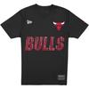 Chemise - NEW ERA - MATCH Chicago Bulls - Coupe oversize - 100% coton 200 g/m² - Impressions Chicago Bulls