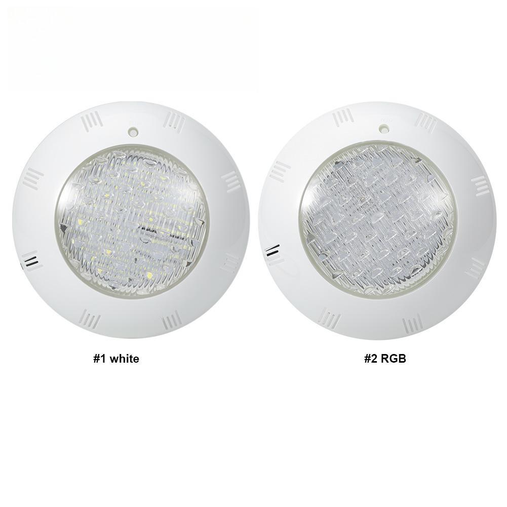 15W AC12V LED White Light/RGB Underwater Lamp IP68 Waterproof RGB Swimming Pool Lighting Equipment