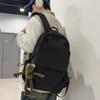 Schoolbag couple backpack women's 1011 new Korean version fashion trendy ins large capacity backpack junior high school student schoolbag