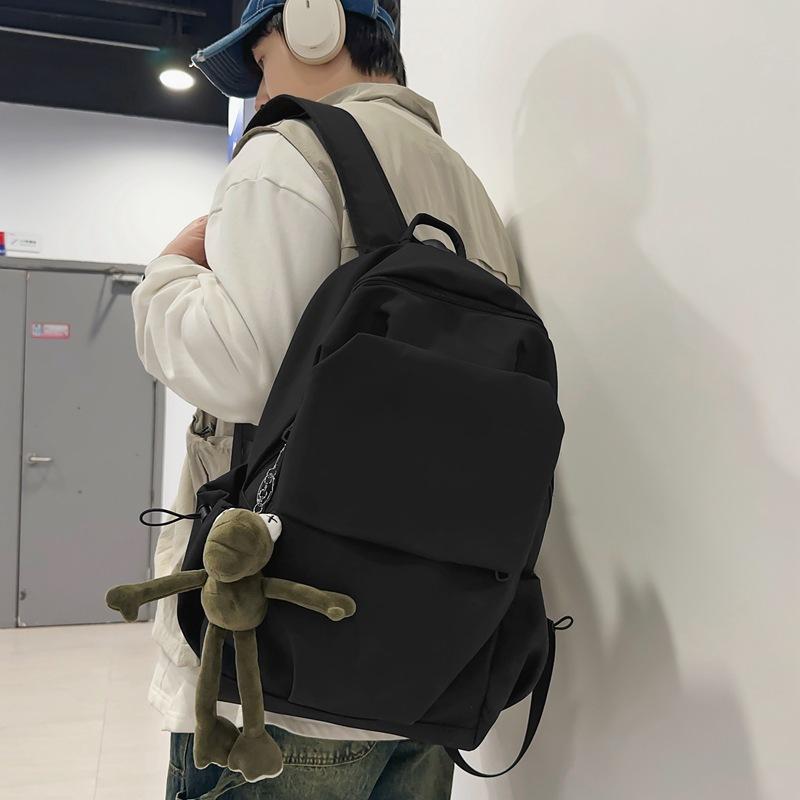 Schoolbag couple backpack women's 1011 new Korean version fashion trendy ins large capacity backpack junior high school student schoolbag