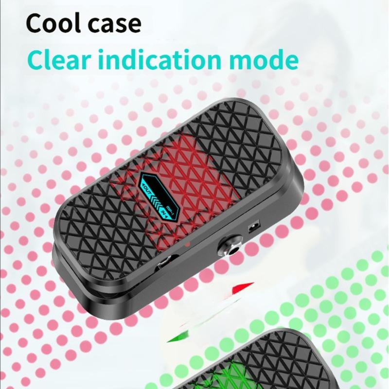 Guitar Effects Processor Multiple Sound Modes ABS Texture Portable Foot Pedal Stage Ready Quick Adjustment Knobs