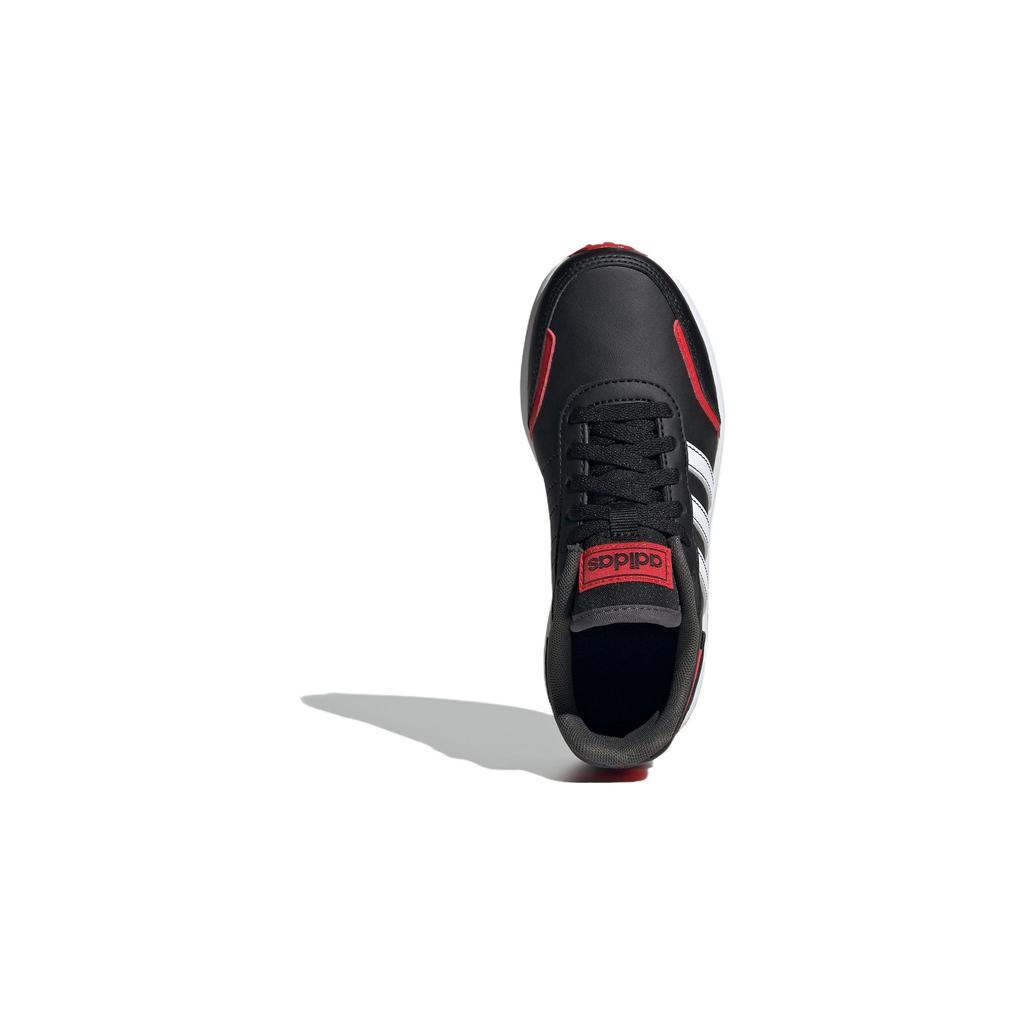 Adidas Neo Vs Switch 3 Round Toe Shock Absorbing Durable Low Top Casual Shoes Kids Casual Shoes Black GW6619