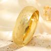 Chinese Style Closed Light Luxury Round Frosted Buddha Light Bracelet Pattern Heritage Jewelry Bracelet