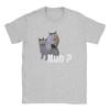 Vintage Huh Cat Meme Funny T-Shirt Round Collar 100% Cotton T Shirt Y2k Ins Harajuku Short Sleeve Tee Shirt Arrival Tops