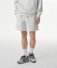 [Cooltandard] Boxer Fit Sweat Shorts [Melange Light Grey]