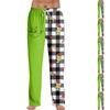 Men's Fashion Loose Christmas  Festival Printed Casual Pants Home Pajama Pants