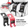 Car Headrest Hook Rear Seat Hanging Dual Hook Hanger Tool Accessories For Performance M 1 3 5 7 Series E70 iX5 G38 F48 G20 VFHJQ1